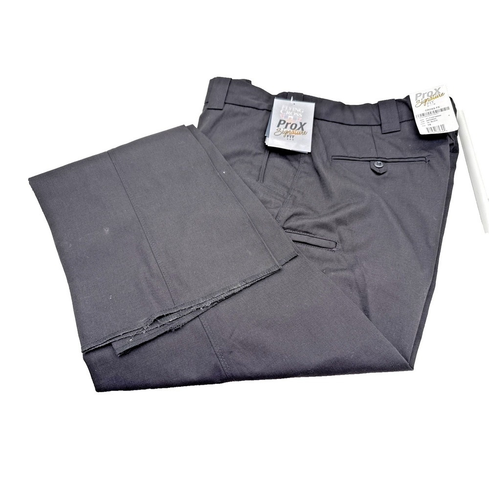 Flying Cross | Womens ProX Class A Uniform Pants | Black | Size 16 Unhemmed NWT